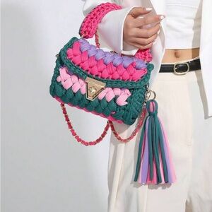 HAND WOVEN CLOTH BAG